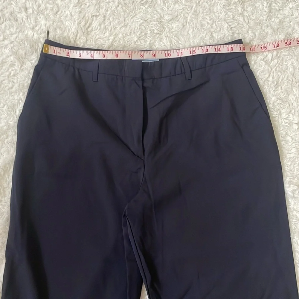 Prada Black Dress Pants Elegant Full-Length Design